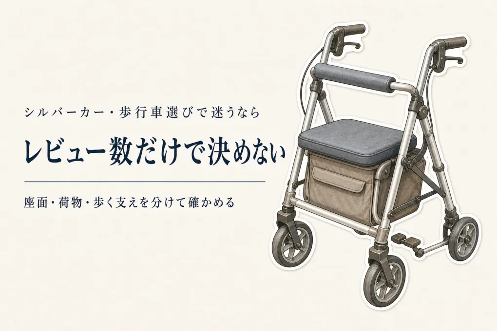シルバーカー・歩行車の人気ランキング｜レビュー数順に外出と買い物向けを比較